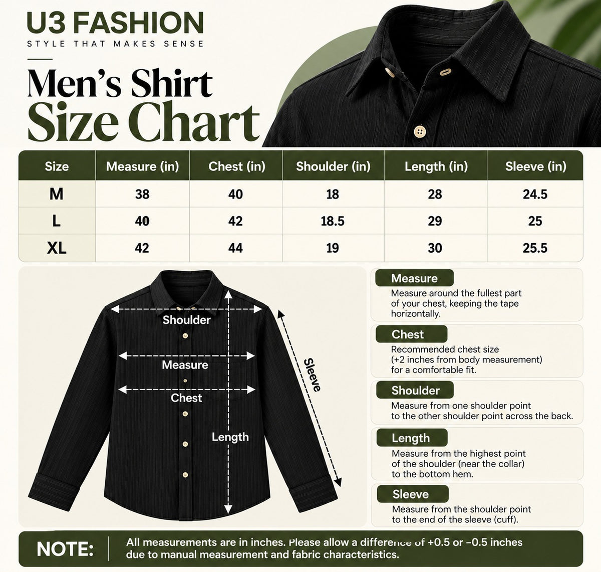 White & Brown Striped Pure Cotton Shirt for Men – U3 Fashion
