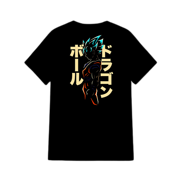 U3 “GOKU” Anime Graphic Tee – Awaken the Saiyan Within