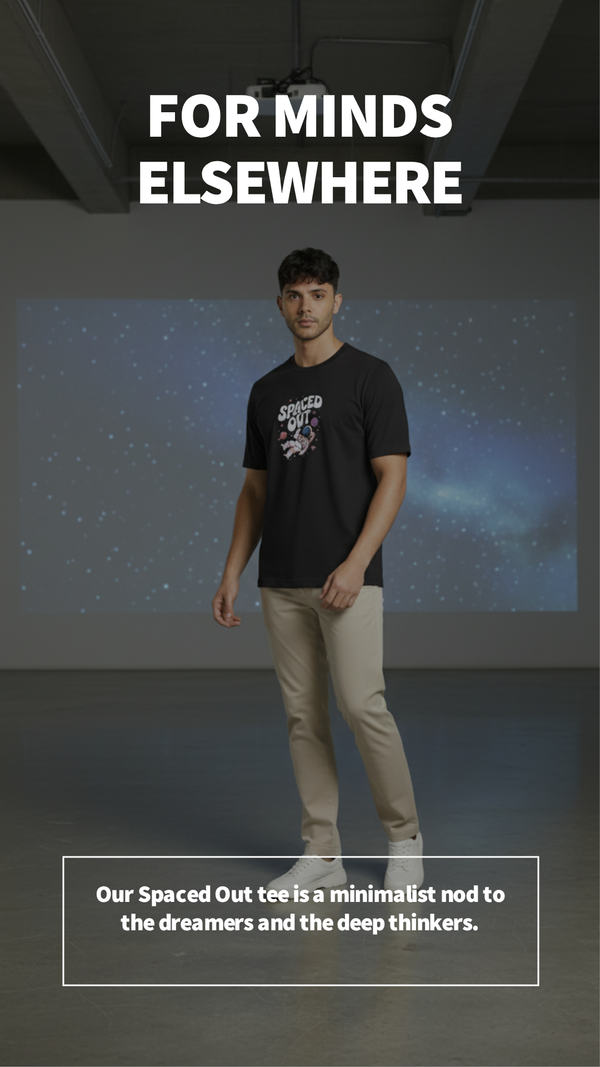 SPACED OUT - Astronaut Graphic Tee