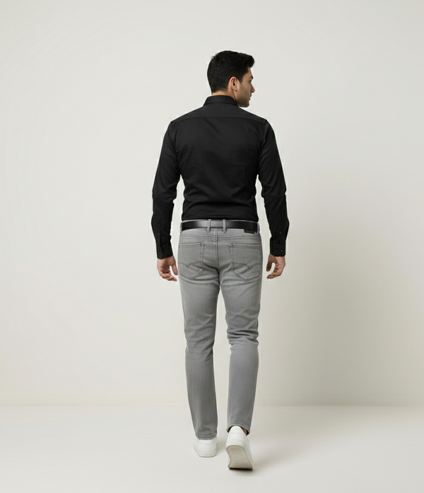 Black Smart Casual Shirt