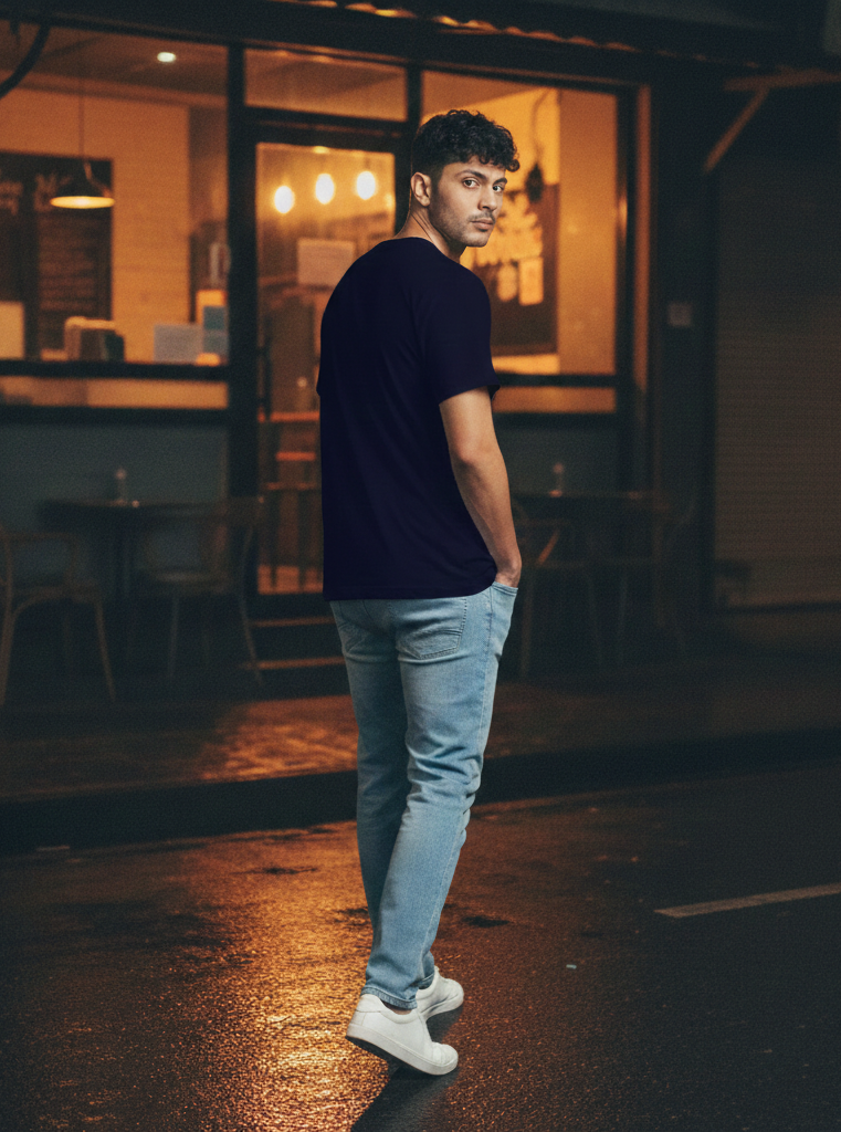 Deep Navy Blue
